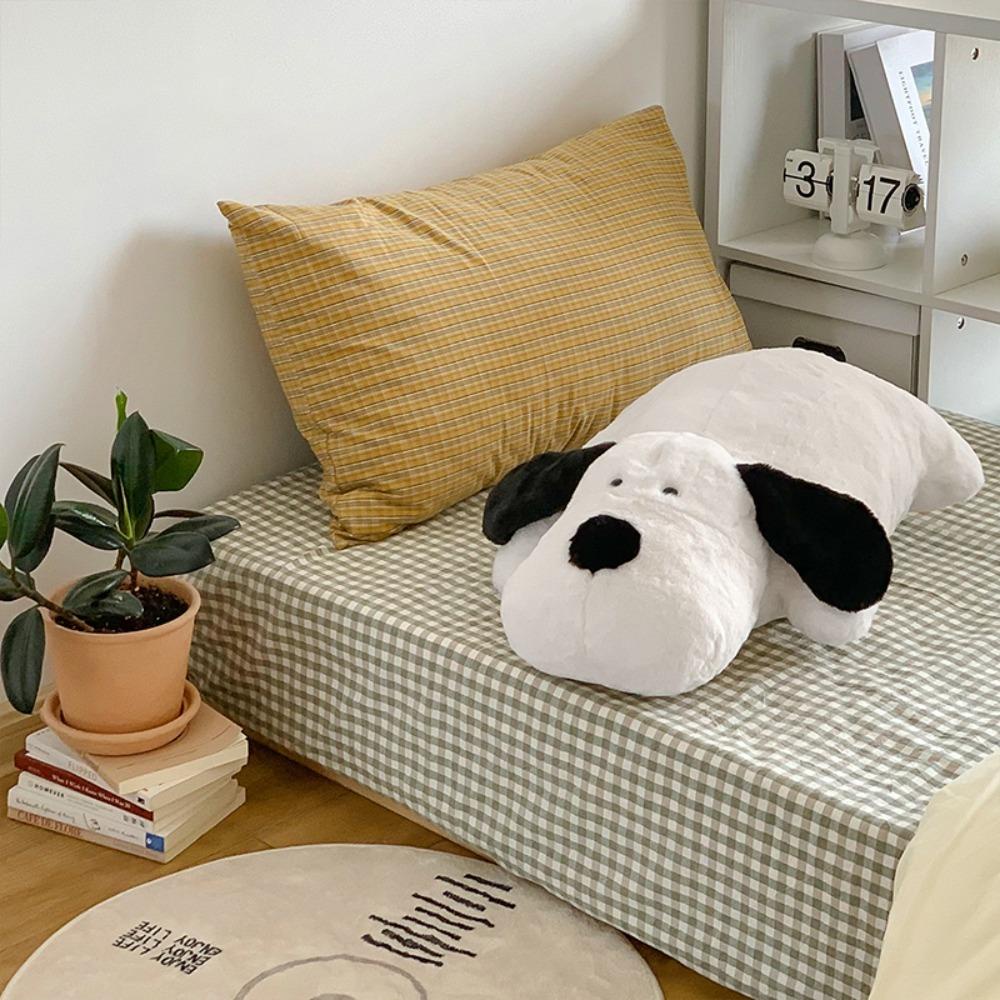 LANFY Chú Chó Nằm Ngủ Nhồi Bông Dễ Thương Dùng Trang Trí Tiệc Cưới