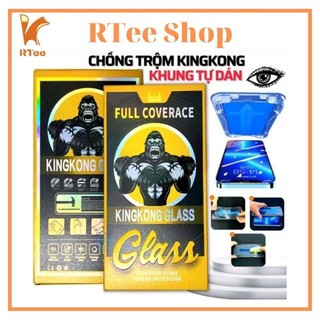 Kính cường lực Tự dán iPhone Chống nhìn trộm Kingkong cho iphone 11 pro max 12 pro max 13 pro max x xr xs max