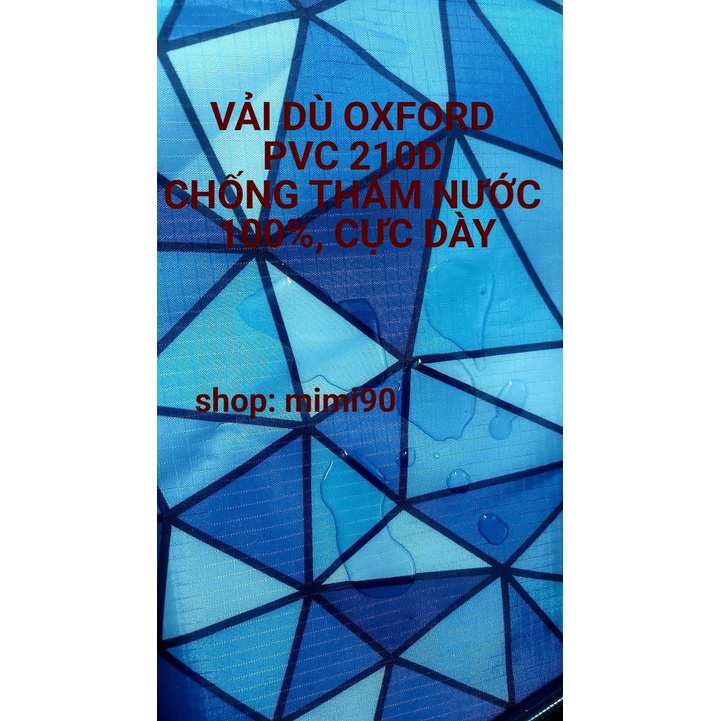 (Dành cho Dòng Aqua từ 8-15kg) Vải dù xịn không nổ vỏ Áo trùm máy giặt cửa trước - vải bao chùm chống bụi (mẫu như hình)