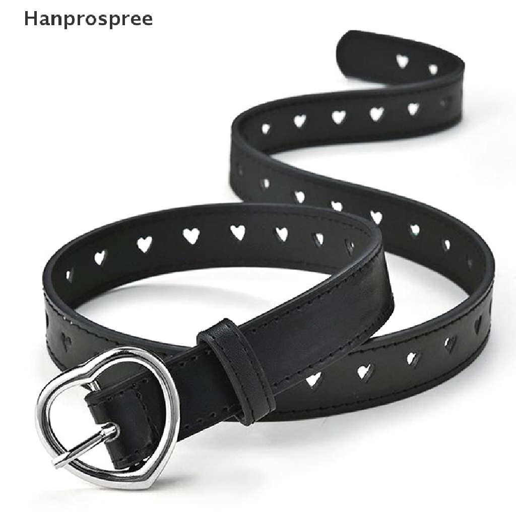 Thắt Lưng Da Giả Khóa Trái Tim Dễ Thương Cho Bé Gái