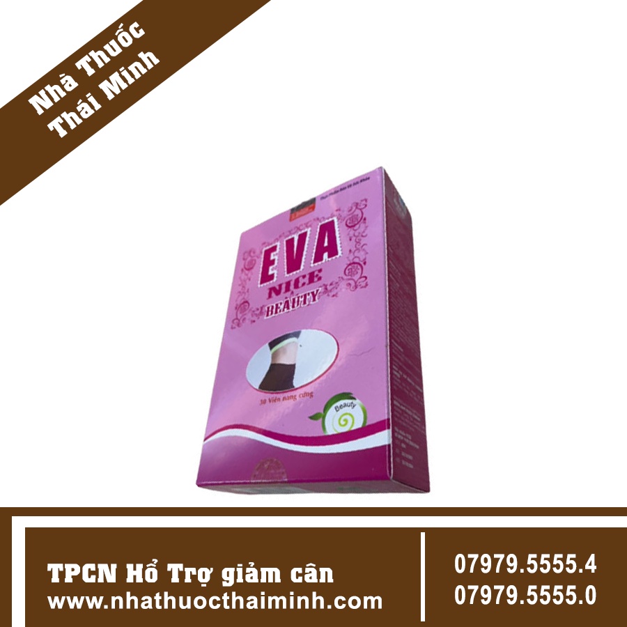 Eva nice beauty giảm hấp thu chất béo, giúp giảm cân hộp 30 viên