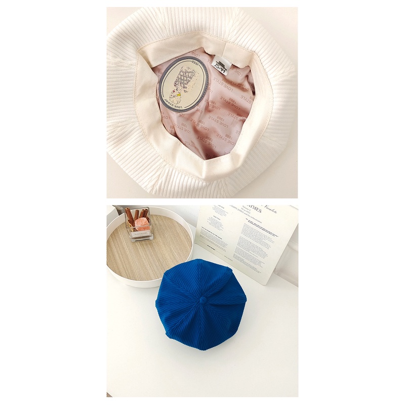 Mũ Beret Màu Trơn Phong Cách Nhật Bản Thời Trang Thu Đông Cho Nữ