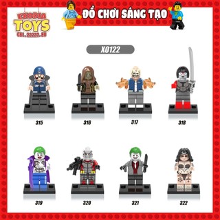 Xếp hình Minifigure DC Comics Biệt đội cảm tử Suicide Squad - Đồ Chơi Lắp Ghép Sáng Tạo - XINH X0122