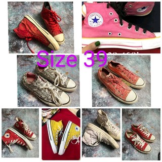 (size 39)Giày converse real 2hand (đã qua sử dụng) 😘FREESHIP😘Chính hãng giá rẻ