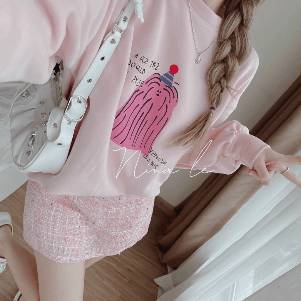 (MẪU MỚI) SÉT ÁO NỈ VÁY DẠ SÉT ĐỒ DỄ THƯƠNG NÀY CHỊ EM CÒN CHỜ GÌ MÀ CHƯA SẮM NGAY CHO BẢN THÂN UP HHP FASHION