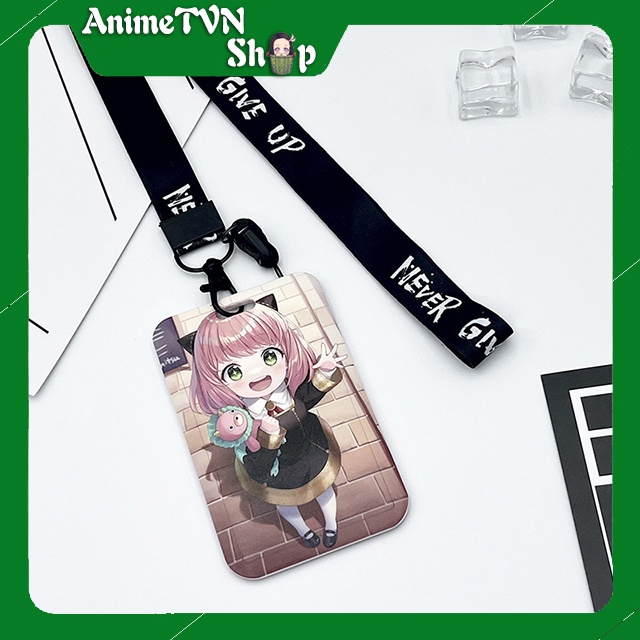 Dây Đeo đựng Thẻ Học Sinh, Sinh Viên và các loại thẻ khác in hình Anime Manga Spy x Family