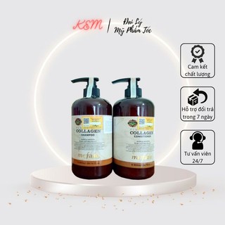 [Rẻ Vô Địch] Cặp Dầu Gội - Xả Mefaso collagen Chính Hãng