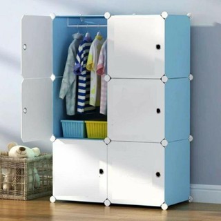 Tủ ghép nhựa cao cấp  6 ngăn nhiều kích thước (tặng kèm đầy đủ phụ kiện)