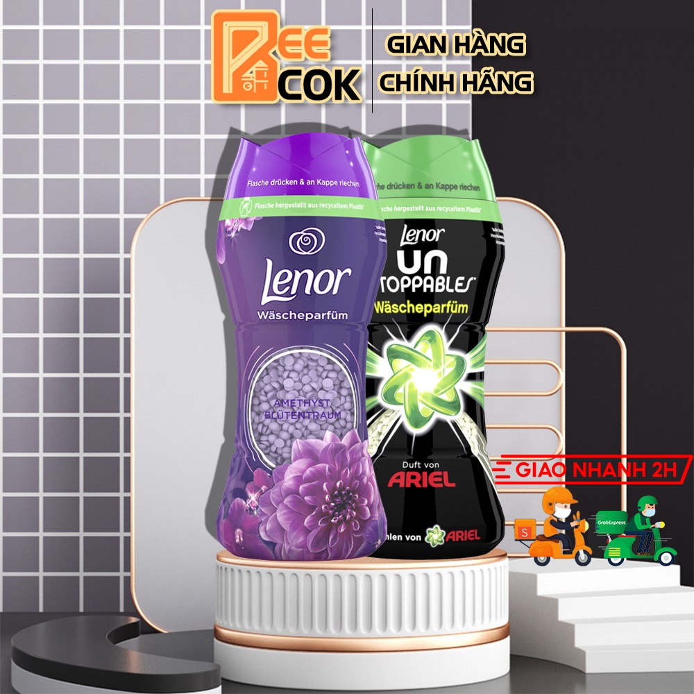 Viên xả khô hương nước hoa Lenor 210g giúp làm mềm vải và lưu hương lâu - hàng Đức chính hãng