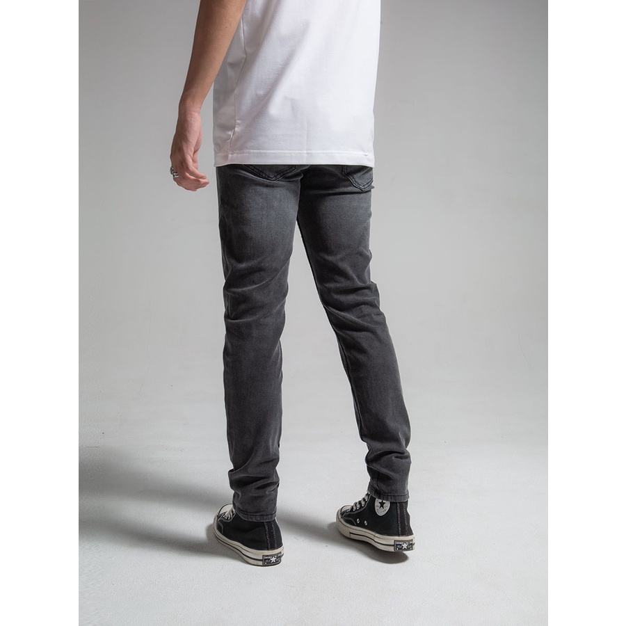 Quần Jeans The Denimaniac dáng ôm sát màu Dark Grey SS23 - 819 Skinny Fit