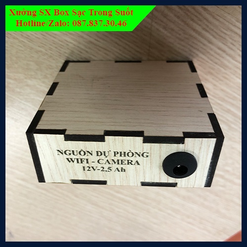 Vỏ Box dự phòng wifi- UPS wifi 3 cell (chưa bao gồm Pin và Mạch)