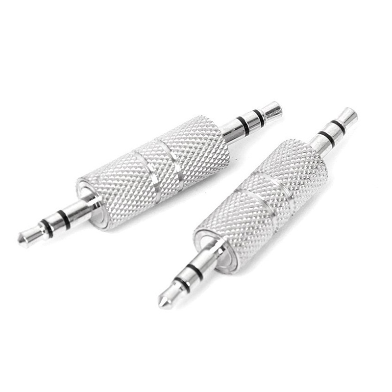 Set 2 Đầu Nối Âm Thanh 3.5mm Male Sang 3.5mm Male