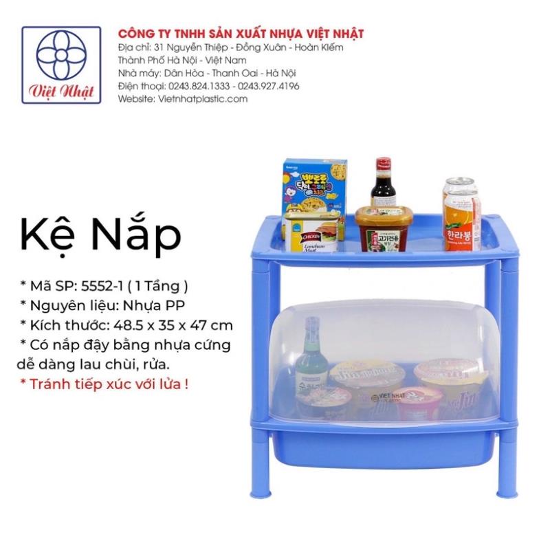 Kệ úp bát đũa, chạn bát có nắp đậy Việt Nhật, giá rẻ. Siêu Bền 3 tầng, 4 tầng- 5552- 5553 VN