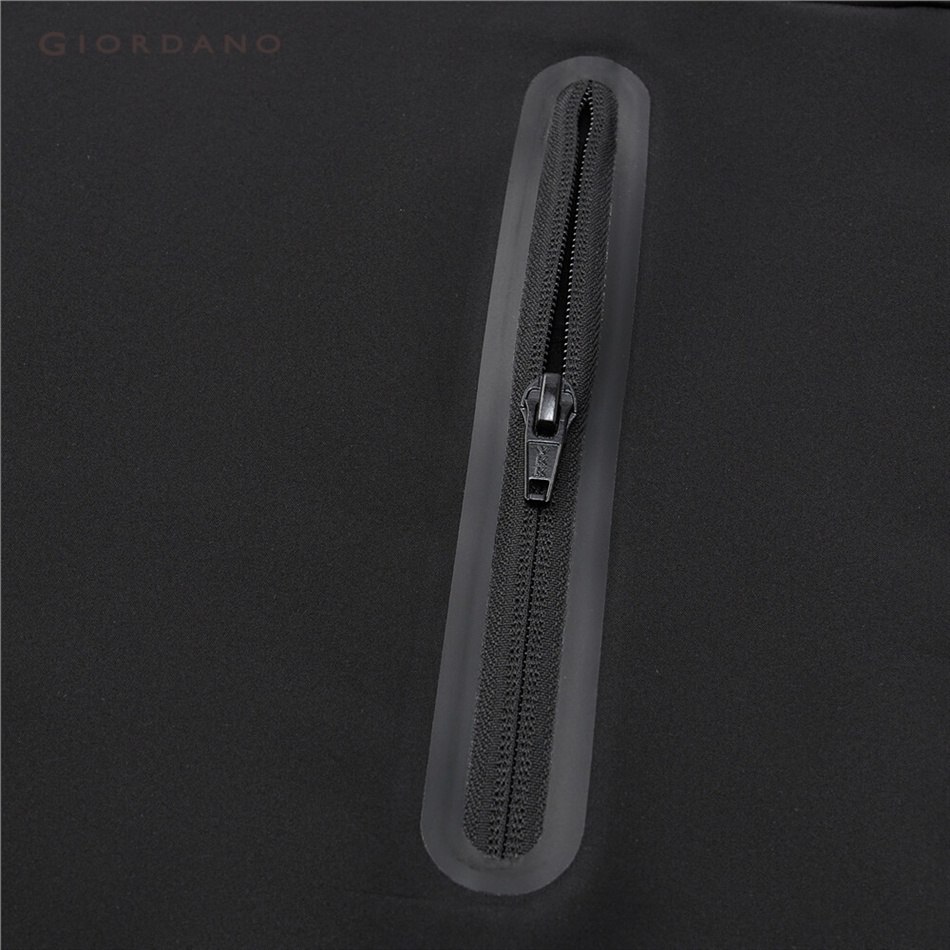 Áo khoác GIORDANO 01072677 tay ráp lót lông cừu tổng hợp dáng rộng có mũ trùm đầu dành cho nam