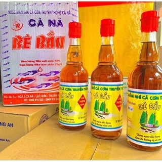 Nước mắm bé bầu loại thượng hạng