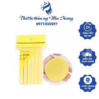 [LOẠI 1] [SẴN HÀNG] Bông Mút Rửa Mặt Nén Chivey Nhật Bản