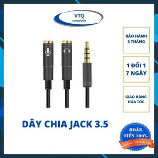 jack chia loa, jack chia đầu 3.5 ra mic và loa. shopphukienvtq