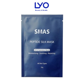 Mặt nạ cấp ẩm phục hồi da smas peptide silk mask 25g