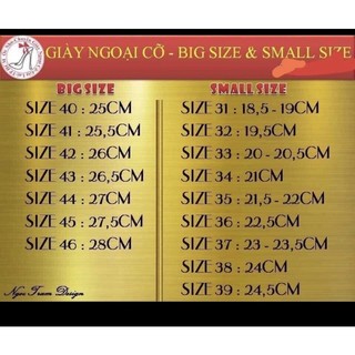 Gót nhọn 7p bảng bigsize 40-45