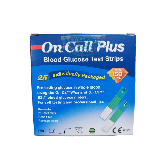 Que thử đường huyết Acon On Call Plus - Hộp 25 que - Hộp 50 que