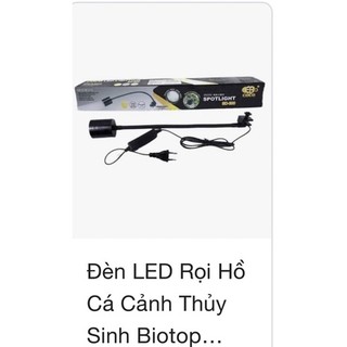 Đèn led thủy sinh biotop đổi màu 3 chế độ kẹp thành hồ cá sd-300 3w 5w 7w