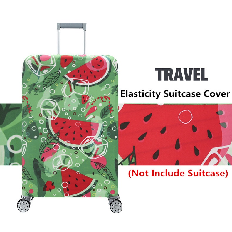 Vỏ Bọc Bảo Vệ Va Li Du Lịch 18-32 Inch Dày Dặn Co Giãn Họa Tiết Trái Cây Mẫu 2022