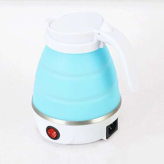 Bình Ấm Đun Nước Siêu Tốc Xếp Gấp Gọn Du Lịch 600ml