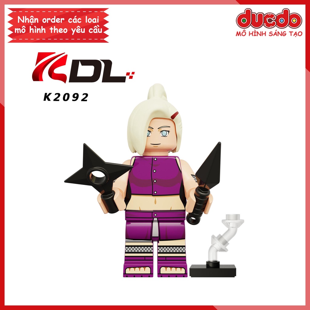 Minifigures các nhân vật mới nhất trong Naruto - Đồ chơi Lắp ghép Xếp hình Mô hình Mini KDL812