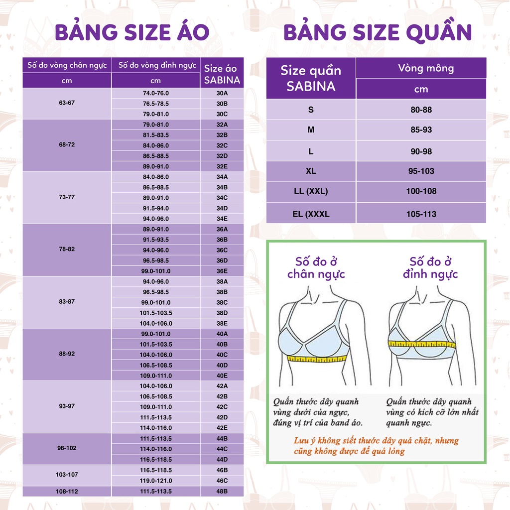 Set 3 Quần Lót Lưng Ngắn Họa Tiết Panty Zone By Sabina SVZ8802