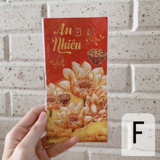 Xấp 6 bao lì xì 2024 (bao dày, nhiều mẫu)