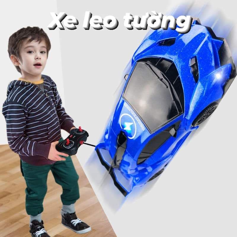 Đồ chơi xe điều khiển từ xa leo tường vs trên mặt đất