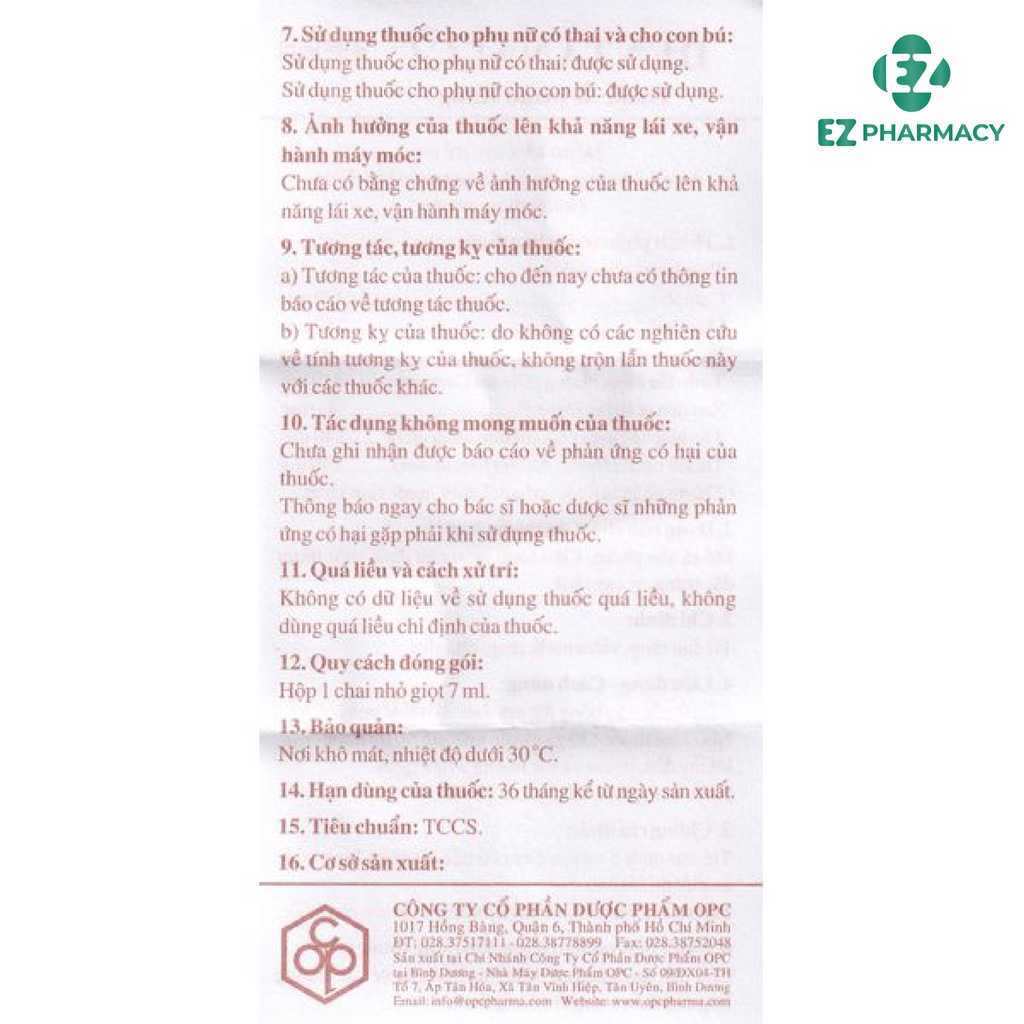 Dentanalgi Nước chấm sâu răng chỉ định cho đau răng, viêm nướu 7ml - EZ Pharmacy