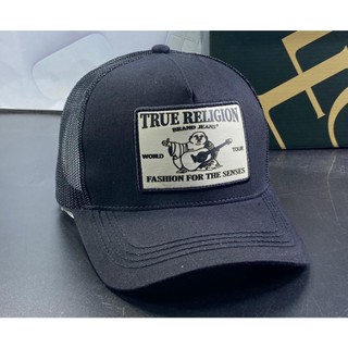 Mũ lưới địa đàn - nón kết lưỡi trai ông địa True Religion phối lưới thêu cực đẹp