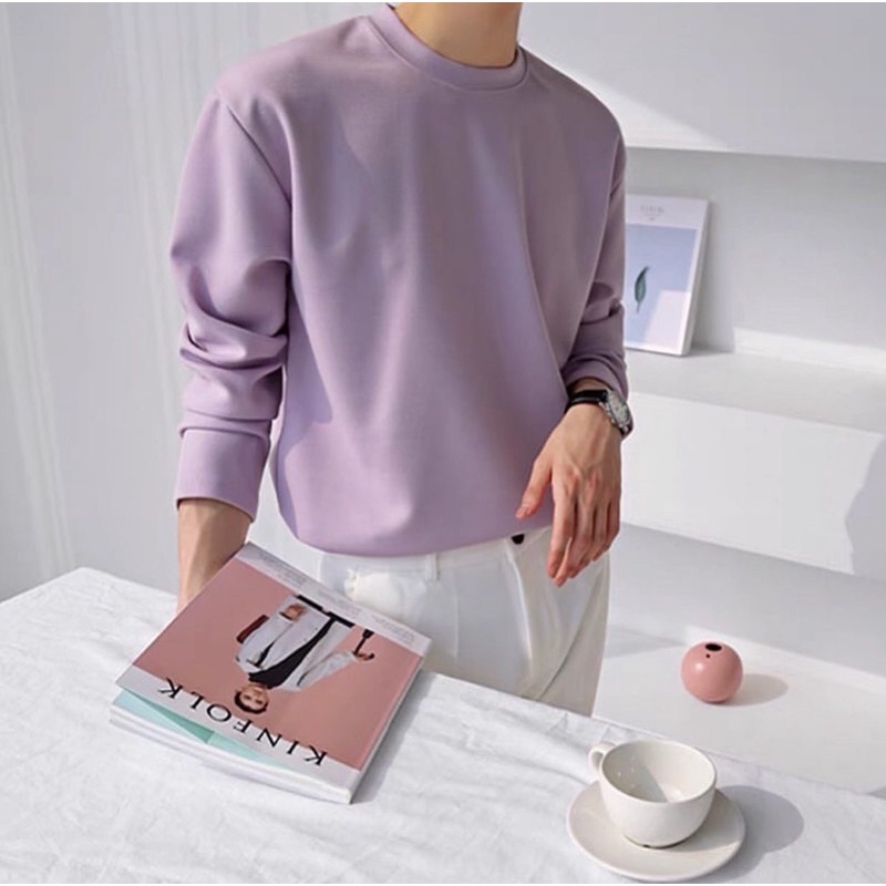 Tay dài trơn basic đủ màu Unisex