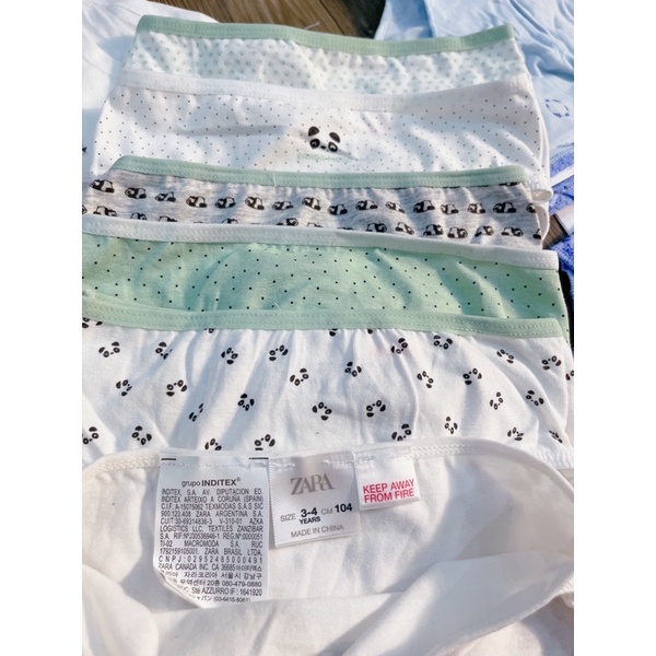 Quần chip za.ra cho bé gái chuẩn xịn đét sz 1-13Y satsunkid