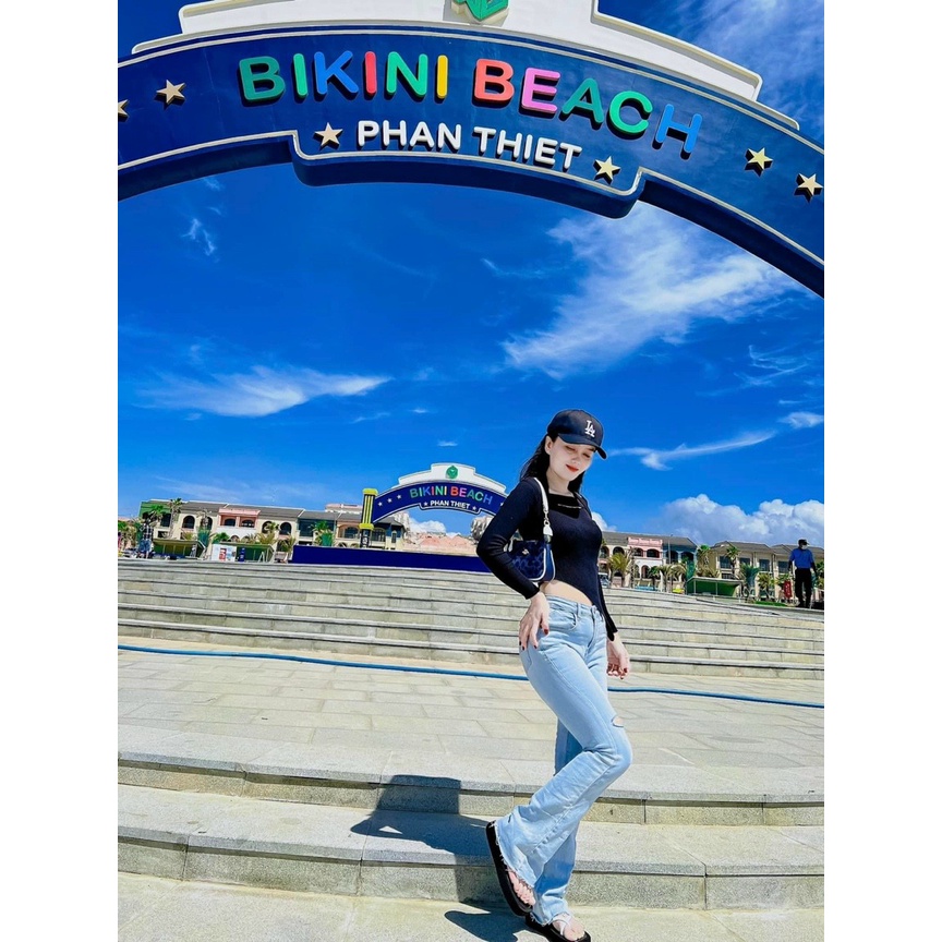 Túi COACH thuyền 19cm x5cmx12cm full box màu jeans