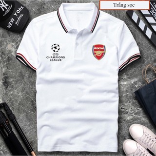 Áo thun polo 3 sọc áo arsenal