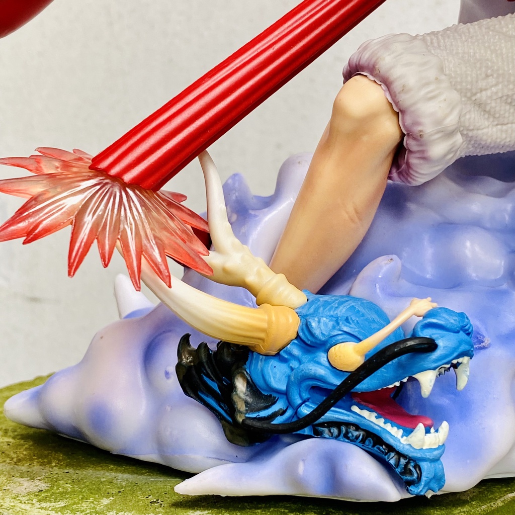 Luffy Gear 5 đấu Kaido phiên bản 37cm cực nét siêu to  Mô hình Luffy gear 5 mới nhất 2022 - Luffy vs Kaido 37CM