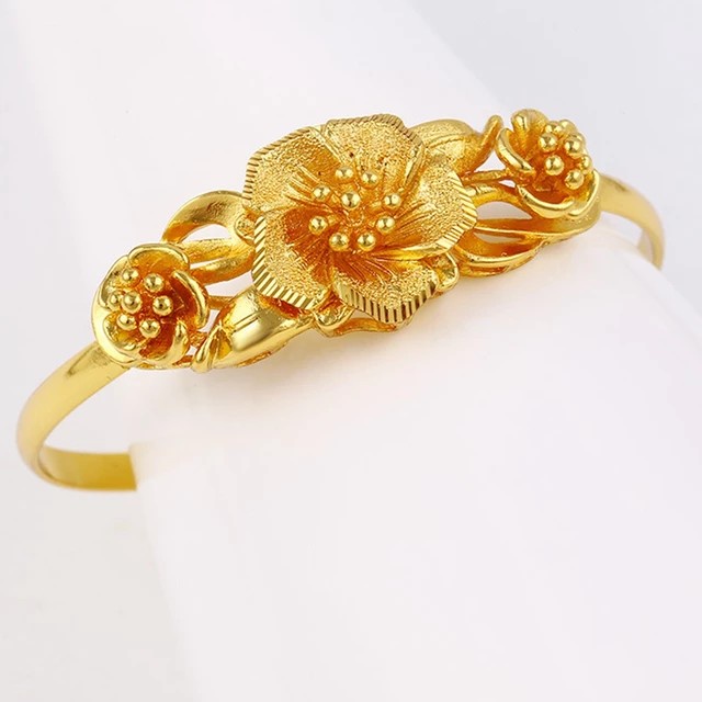 VÒNG TAY HOA MAI BỀN MÀU PHỤ KIỆN CƯỚI