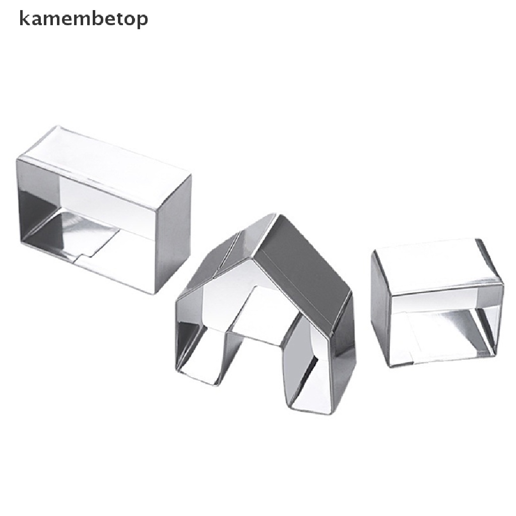 Bộ 3 Khuôn Cắt Bánh Quy Hình Ngôi Nhà Gừng Giáng Sinh