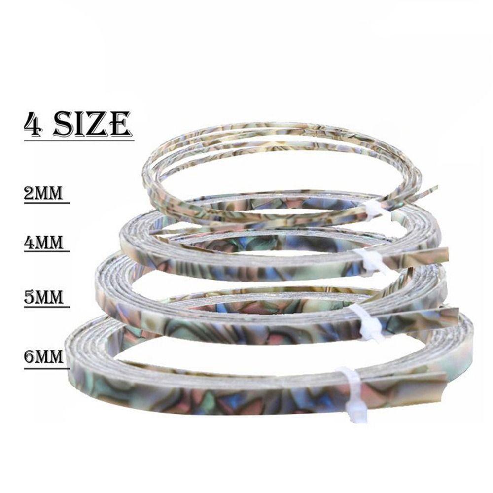 Set 1 / 2 Dây Làm Viền Đàn Guitar Bass Ukulele Bằng Nhựa ABS