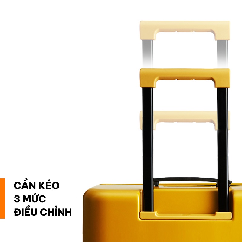 Vali ký gửi ITO Pistachio Plain 28-inch (71 cm) Lightweight Hard Shell khóa TSA