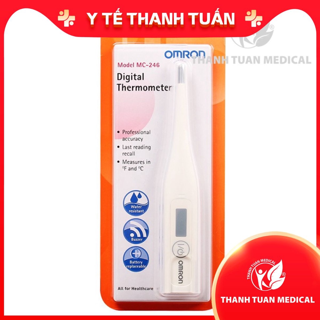 Nhiệt Kế Điện Tử Omron MC-246 Bảo Hành Chính Hãng