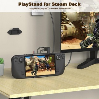 Foldable Portable Desktop Stand Holder Wall-Mounted Storage Bracket Back Memory Card Rack Compatible For Steam Deck Game Console