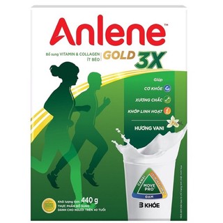 Sữa Anlene Gold Movepro hương Chocolate Hộp 440g
