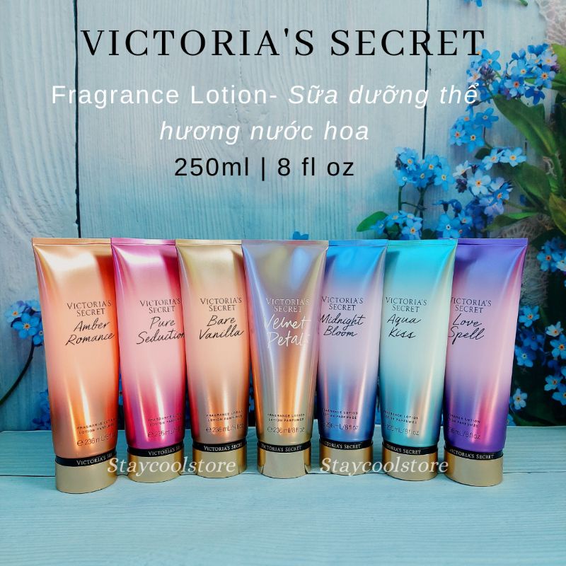 Sữa dưỡng thể hương nước hoa Body Fragrance lotion Victoria's Secret 250m