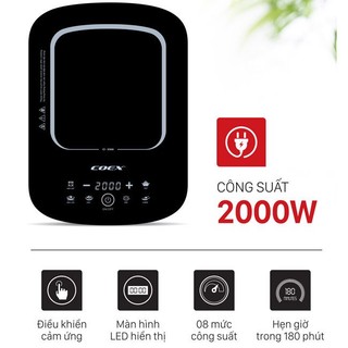 Bếp từ cảm ứng Coex CI-3366 (kèm lẩu)