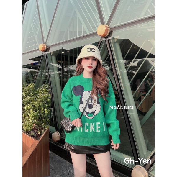 Áo len Mickey !!!