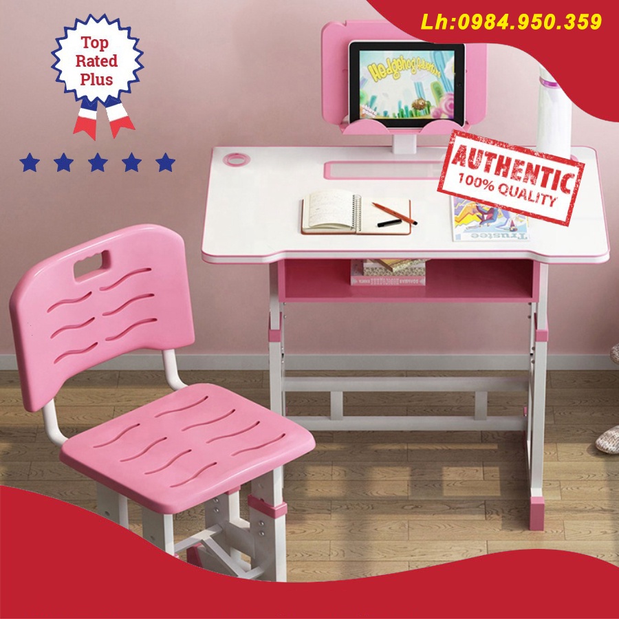 (Xả kho) Bộ Bàn Ghế Học Sinh Thông Minh Cho Bé Chống Gù Cận,Điều Chỉnh Được Độ Cao Mặt Bàn Rộng 70*50,Mã B040