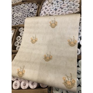 10 mét giấy khổ 53cm dán bằng keo sữa giấy đẹp xịn thô lụa